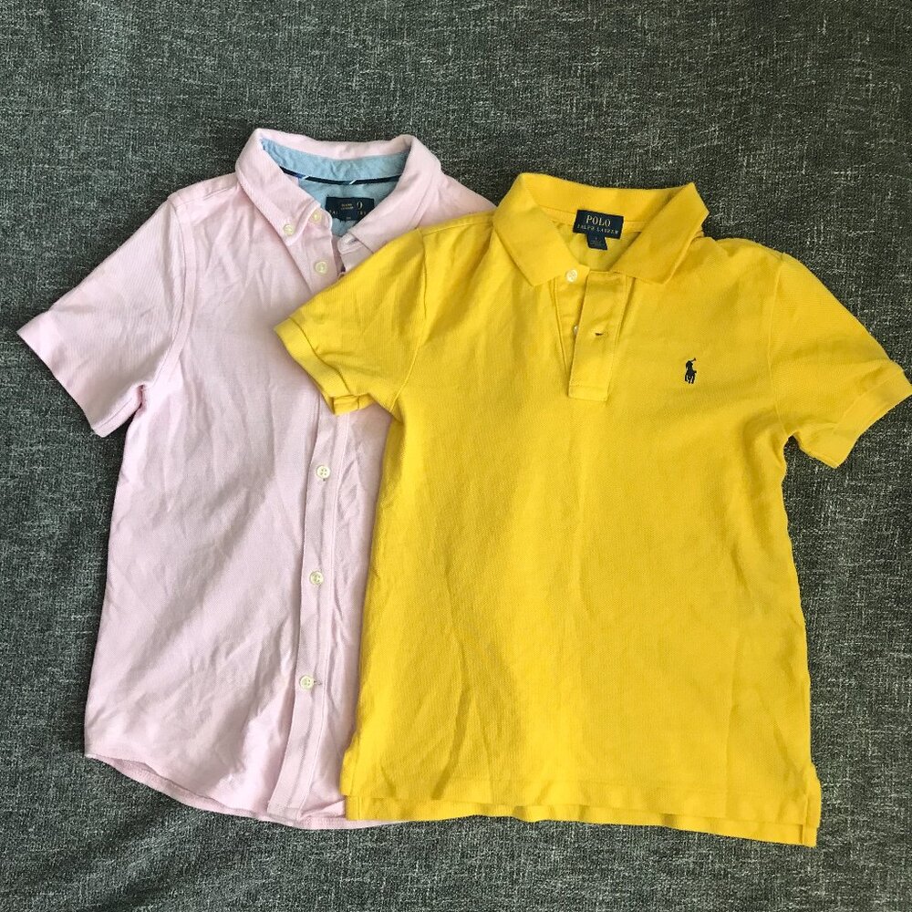 Ralph Lauren Boys Bundle Polos Size 7